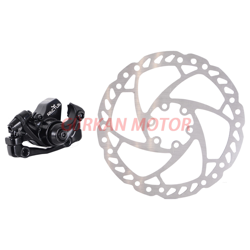 BİSİKLET DİSK FREN ÖN + ROTOR [160MM]