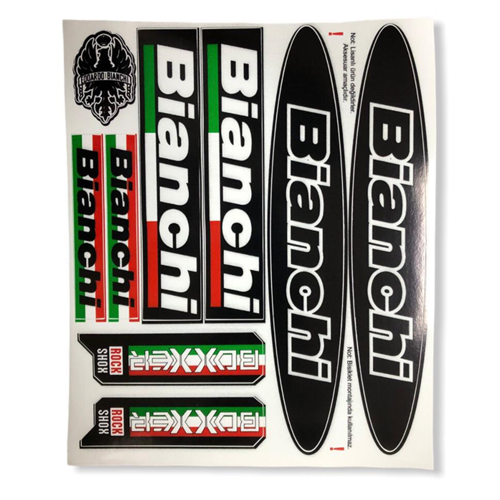 BİSİKLET STİCKER BİANCHİ SALCANO BİSAN