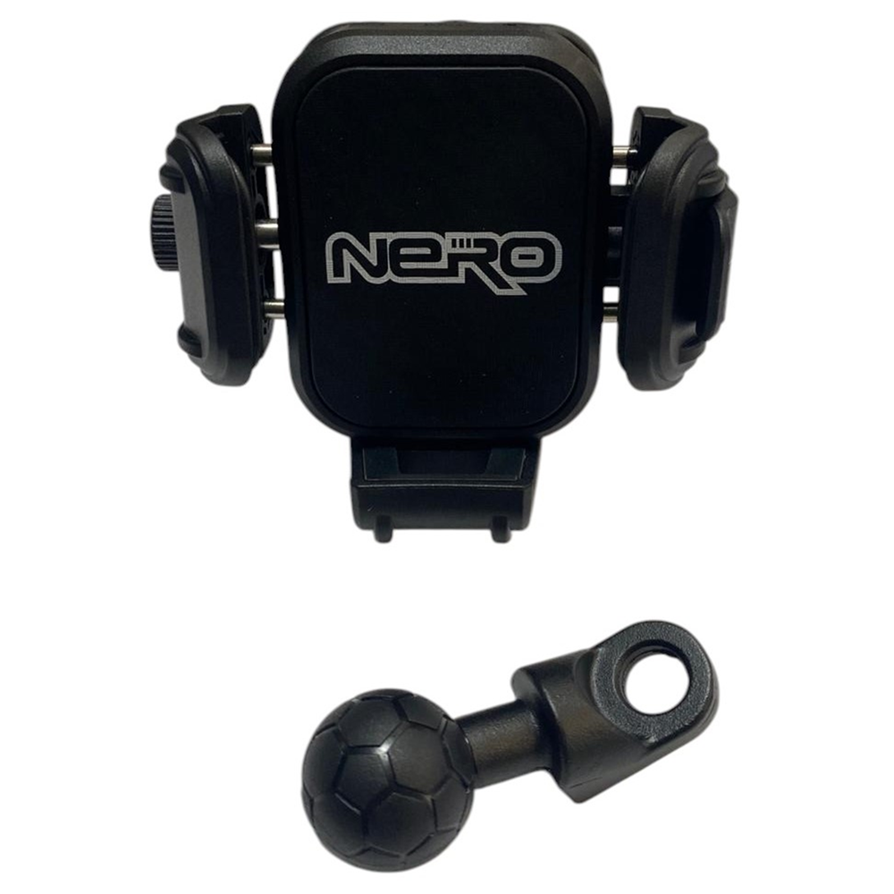 NERO - ( 909 ) AYNA BAĞLANTILI TELEFON TUTUCU YANDAN KİTLEMELİ (TİTREŞİM MODÜLLÜ)