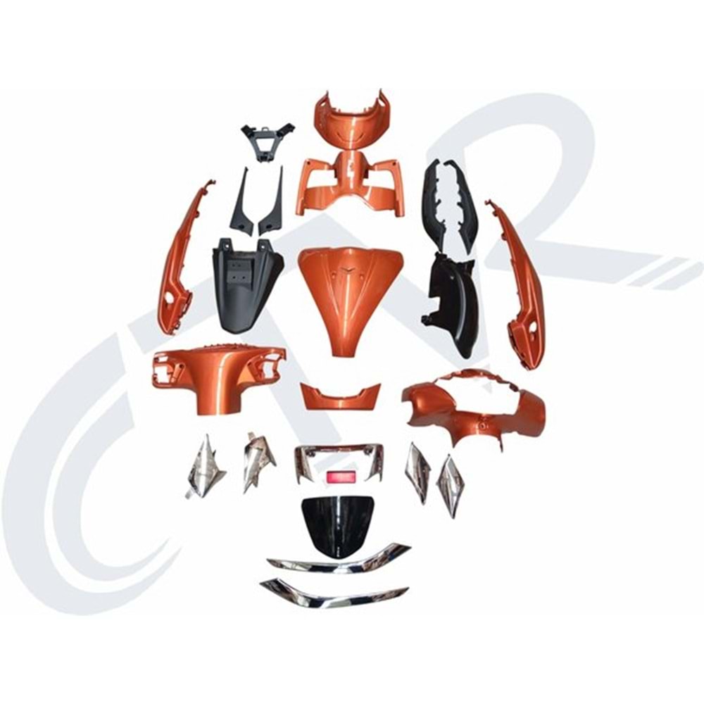 JUPİTER 125 CC KAPORTA SETİ ORANGE TURUNCU
