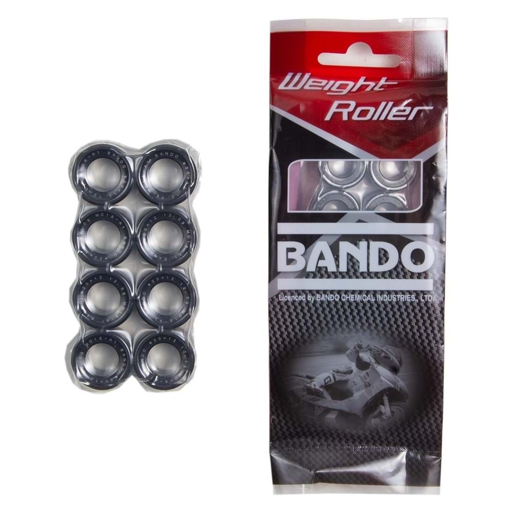 AĞIRLIK SETİ ( BAGA ) BANDO 8 Lİ X MAX 11 GR