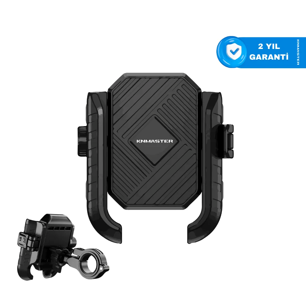 KNMASTER TT-300 TİTREŞİM ÖNLEYİCİ MOTOSİKLET TELEFON TUTUCU