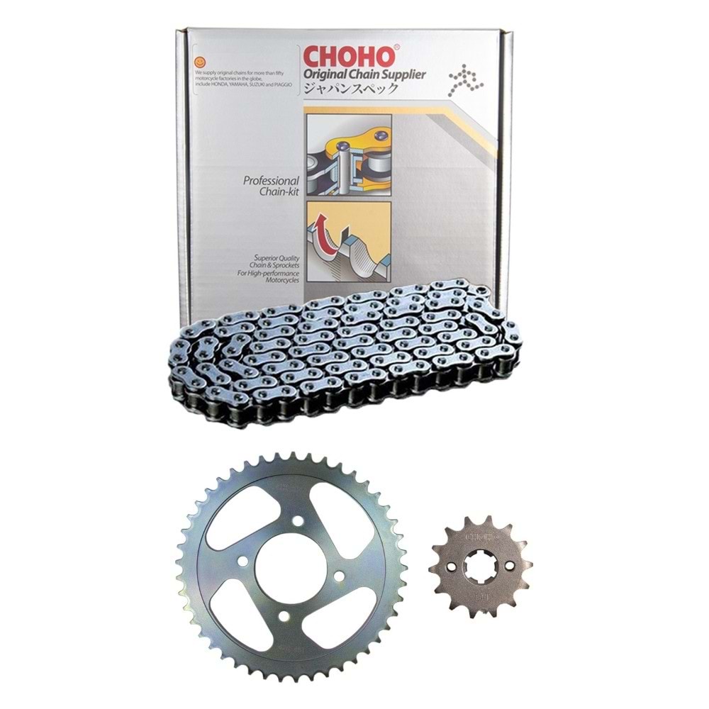 CHOHO ZİNCİR DİŞLİ SET DOMİNAR 250 ORİNGLİ 14T/46T