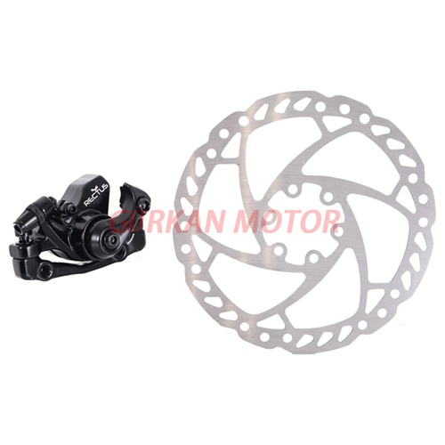 BİSİKLET DİSK FREN ÖN + ROTOR [160MM]