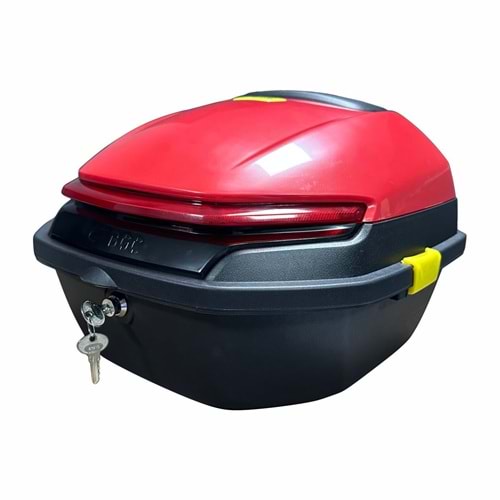 MOTOSİKLET ARKA ÇANTA 33 LT BGC KIRMIZI
