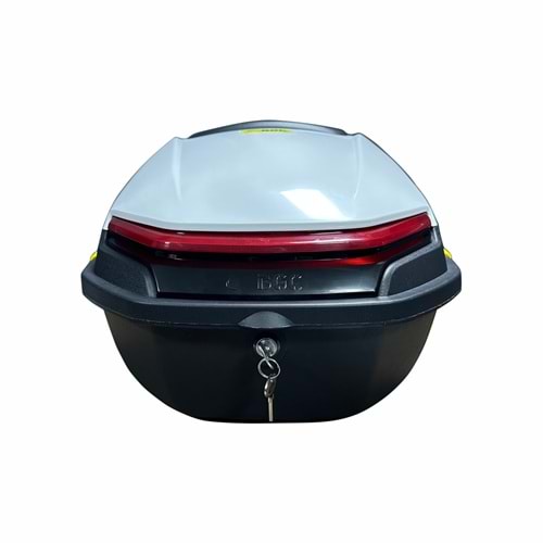 MOTOSİKLET ARKA ÇANTA 33 LT BGC BEYAZ