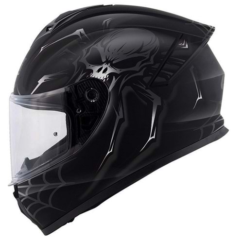 GIVI 50.X ARACHNO MAT SİYAH-GRİ KASK S
