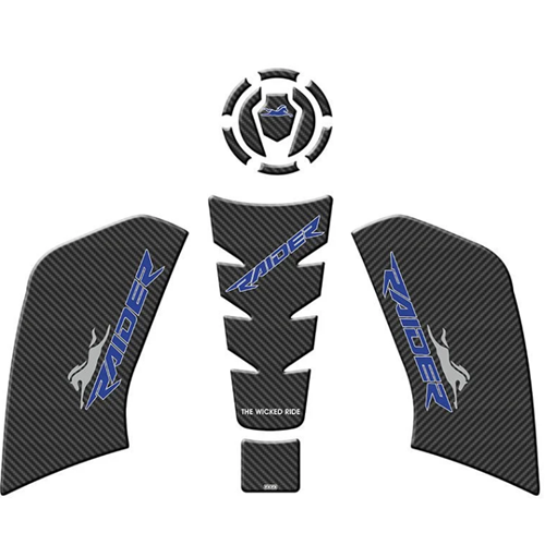 TVS RAIDER 125 2023-2024 UYUMLU TANK PAD SET