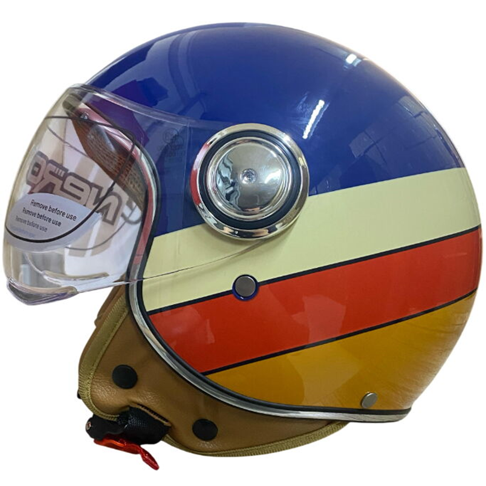 KASK ÇENESİZ Y.M NERO - LACİVERT - S