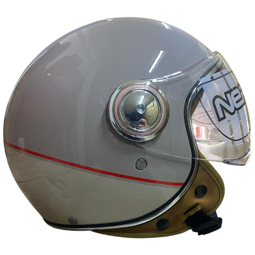 KASK ÇENESİZ Y.M NERO - BEJ - L