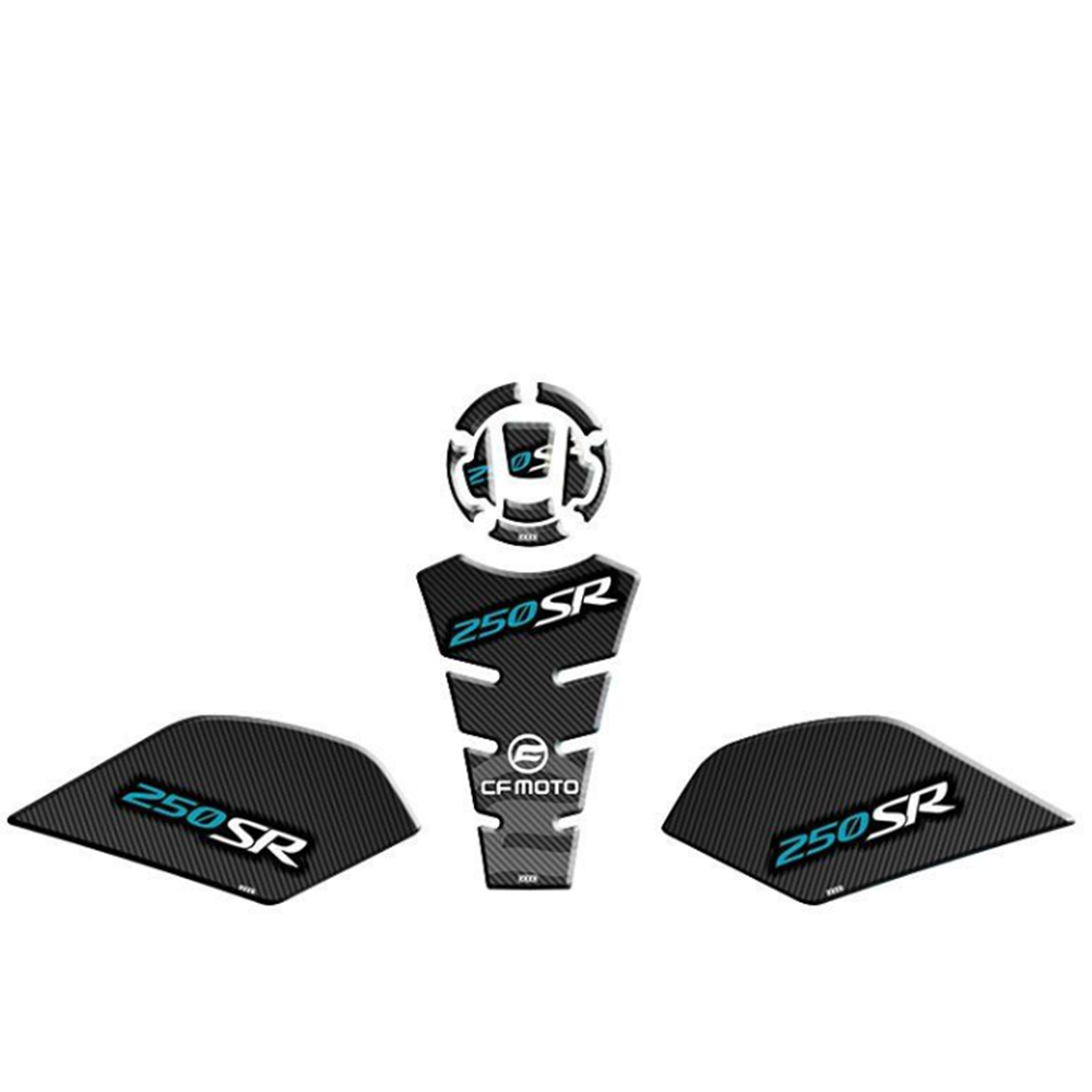 CF MOTO 250 SR 2020-2023 UYUMLU TANK PAD SET