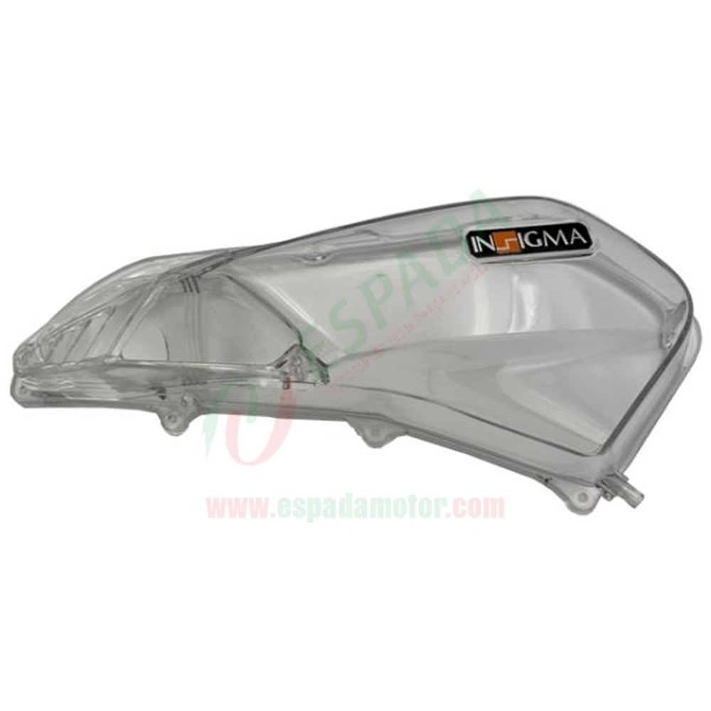PCX 125 MODİFİYE ŞEFFAF HAVA FİLTRE KAPAĞI (2021-2024) INSIGMA