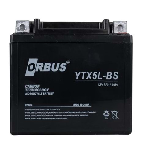 12-5 KISA YTX5L - BS - [BWS - SPONTİNİ - POPCORN - DASH ] AKÜ