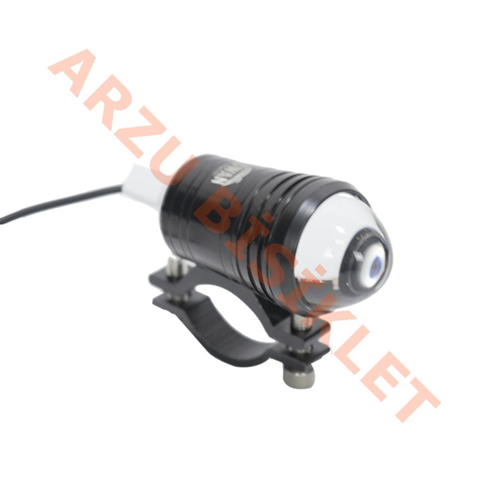 3U1 KISA-UZUN HUZMELİ ÇAKARLI SİS LAMBASI SİYAH 21 mm