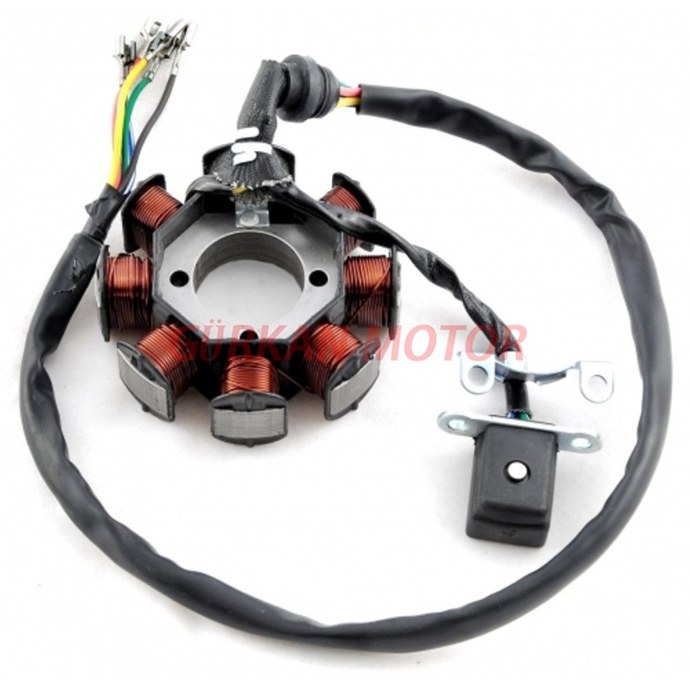 STATÖR 7+1-5 KABLOLU CG125 [OEM KALİTE]