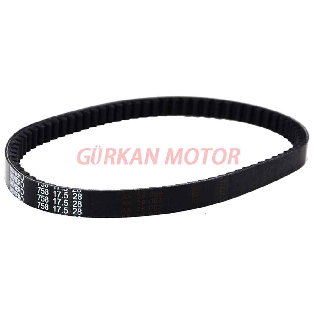 KAYIŞ 758 X 17.5 X 28 YAMAHA BWS 100 - MONERO