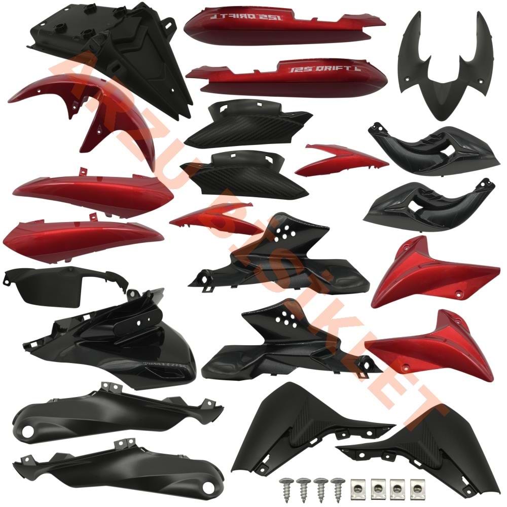 KAPORTA Y. SET [KIRMIZI] MONDIAL DRIFT L