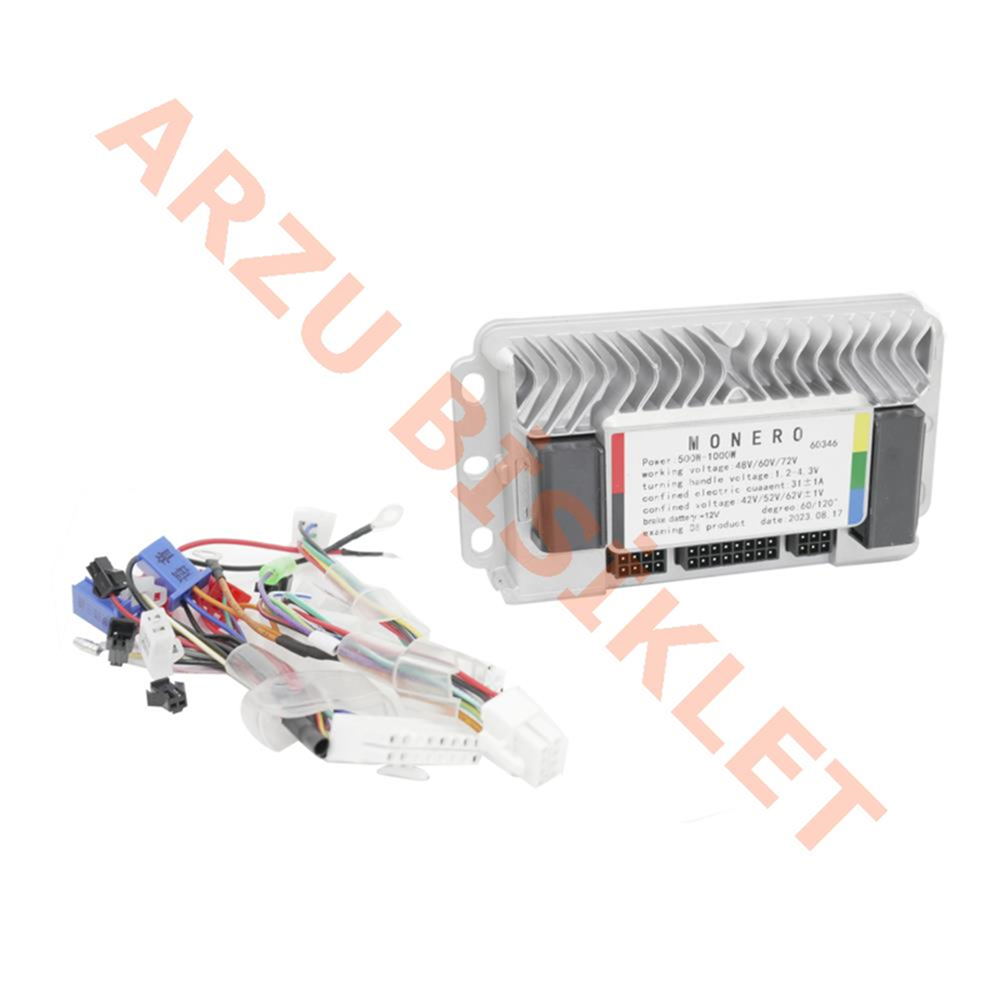 HIZ KONTROL CİHAZI KASALI MODEL AKILLI [500-1000W] [48V-60V-72V]