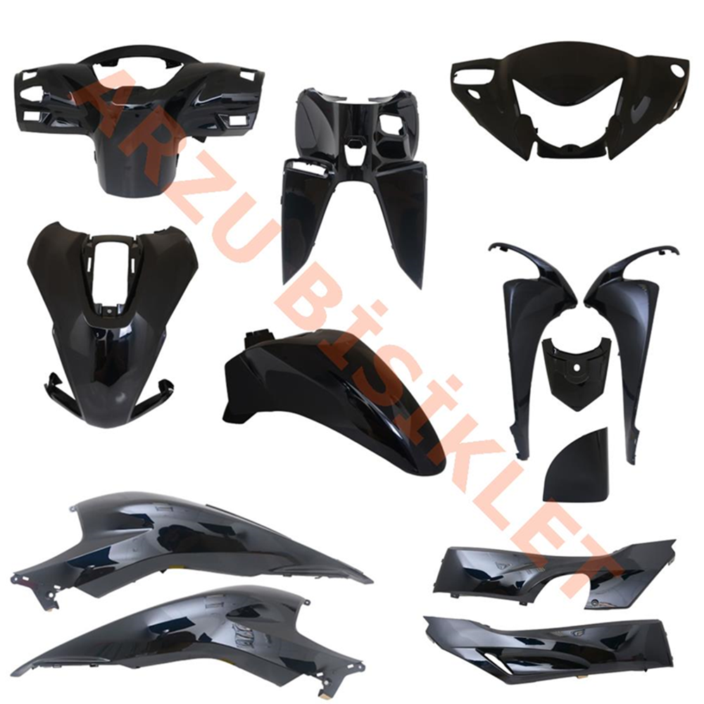 KAPORTA SET [SİYAH] HONDA DİO
