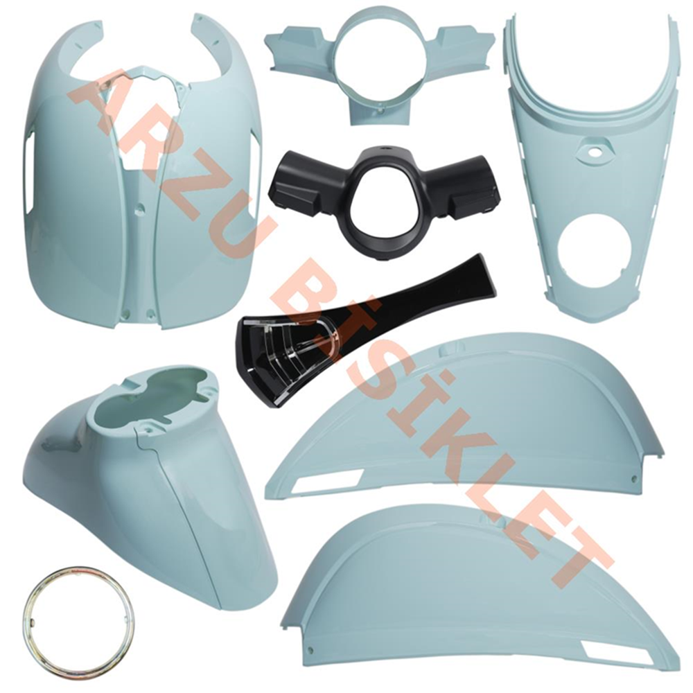 KAPORTA SET [BOYALI AKSAM] [MAVİ] - KUBA BLUEBERRY