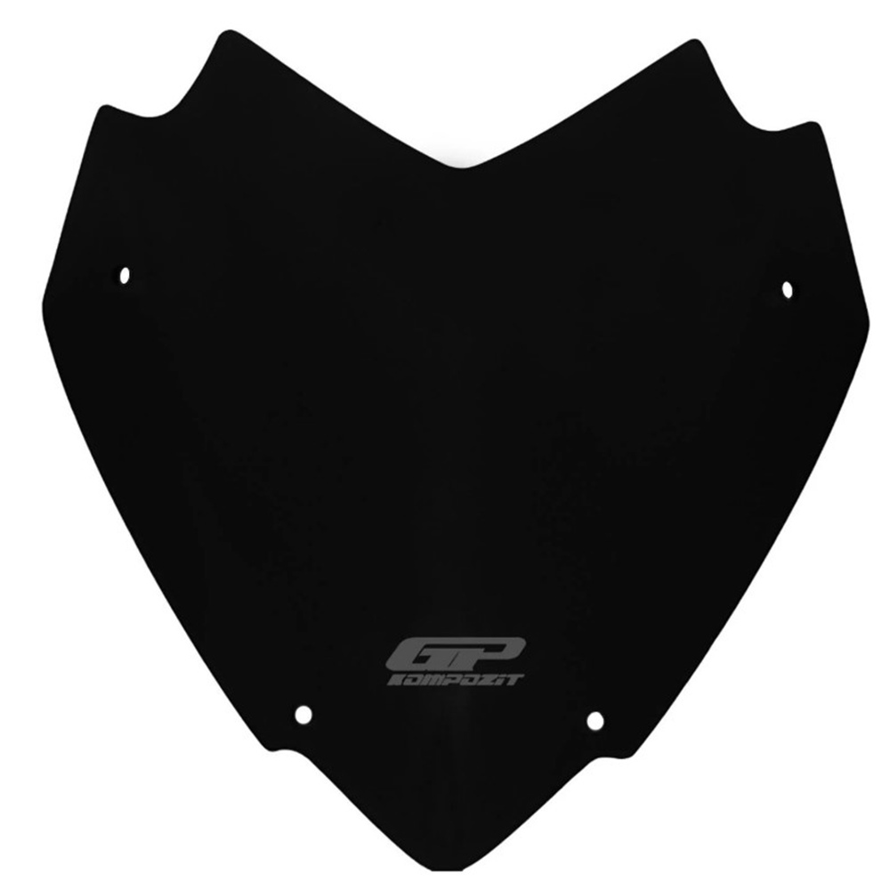 GP KOMPOZİT YAMAHA XMAX 2018 - 2023 UYUMLU SPOR ÖN CAM SİYAH 34 CM ( SİPERLİK )