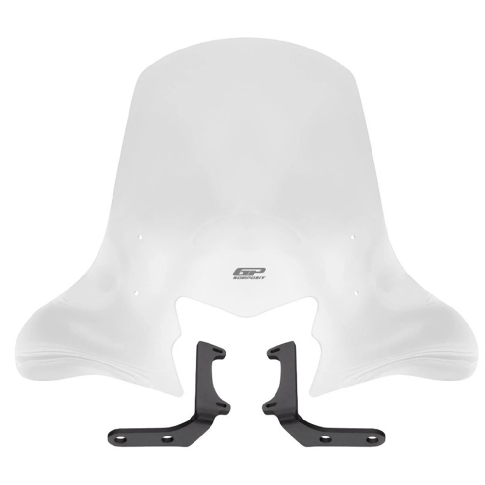 GP KOMPOZİT HONDA DİO 2021-2024 UYUMLU ÖN CAM ŞEFFAF 58 CM ( SİPERLİK )