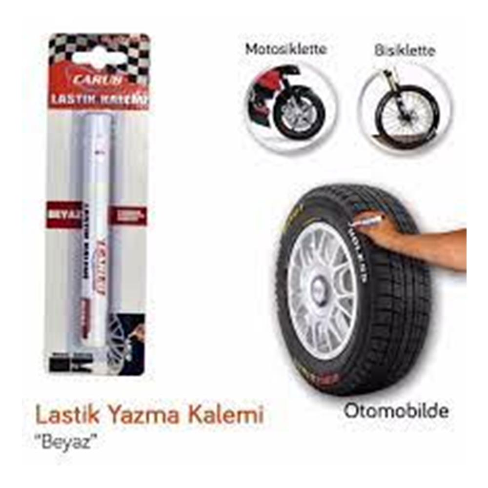 LASTİK KALEMİ BEYAZ