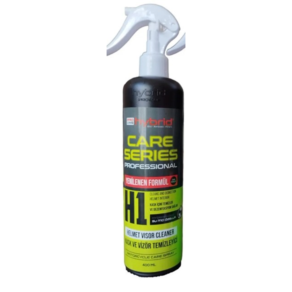 H1 KASK VE VİZÖR TEMİZLEYİCİ HYBRİD 400 ML
