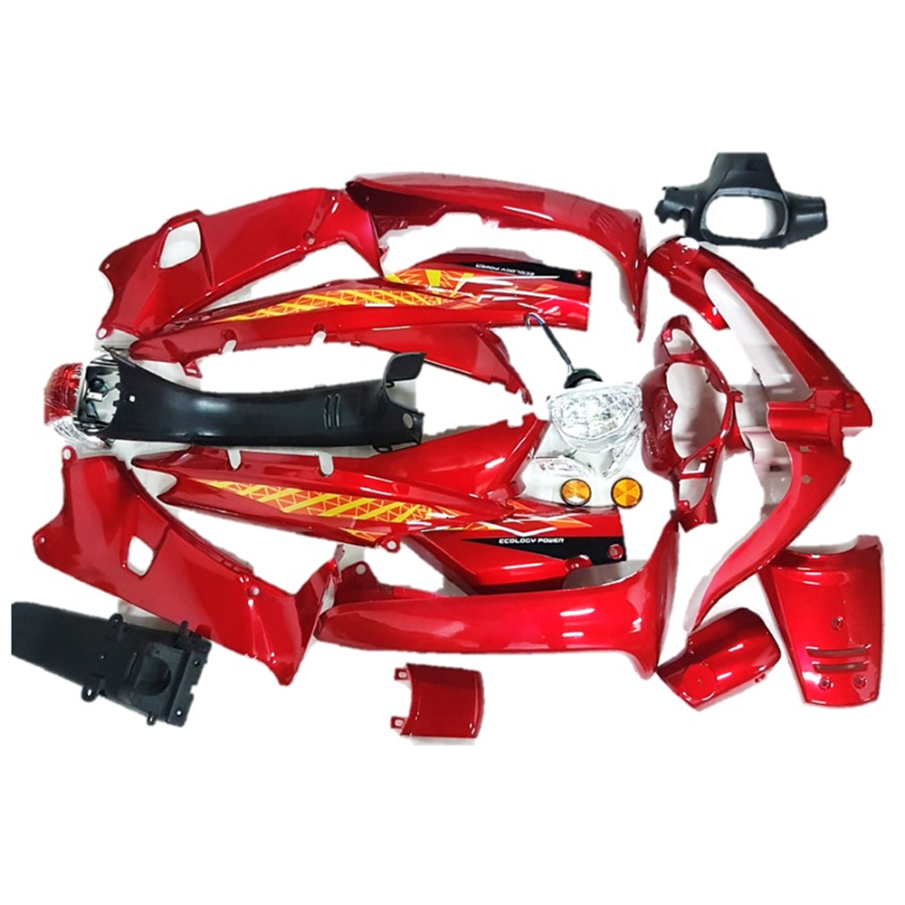 KAPORTA SET [KIRMIZI] [FAR+STOP+SİNYAL DAHİL] [KALIPSO - ÇELİK] CUB