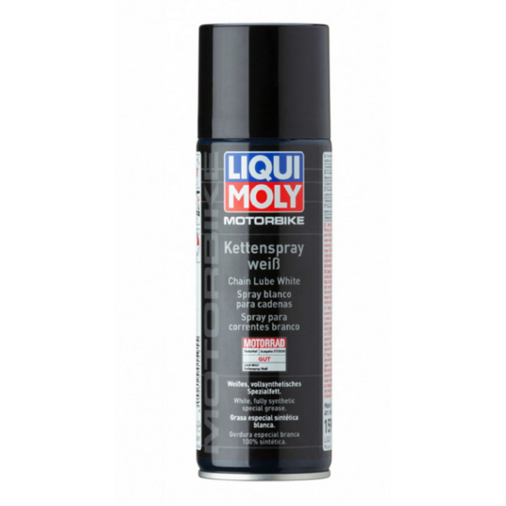 LİQUİ MOLY CHAİN LUBE WHİTE / %100 SENTETİK ZİNCİR YAĞLAMA SPREYİ (400ML)