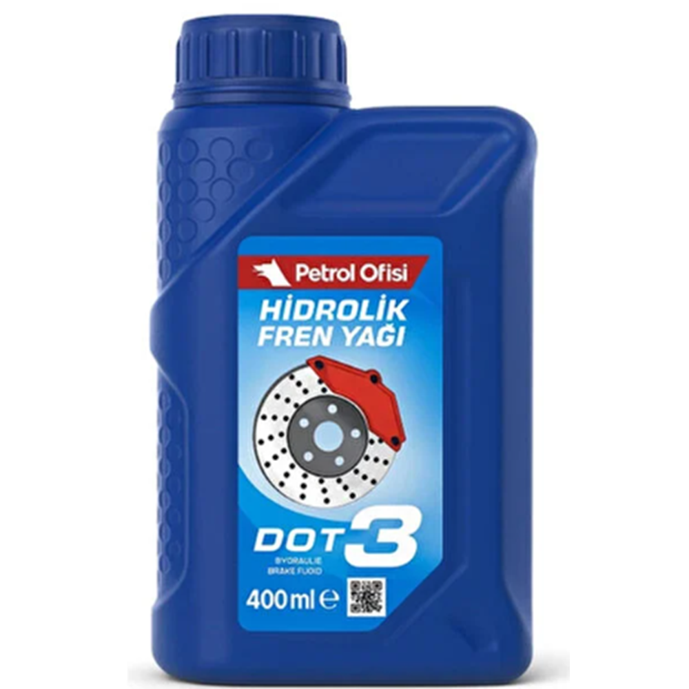HİDROLİK FREN YAĞI P.OFİSİ DOT3 400ML