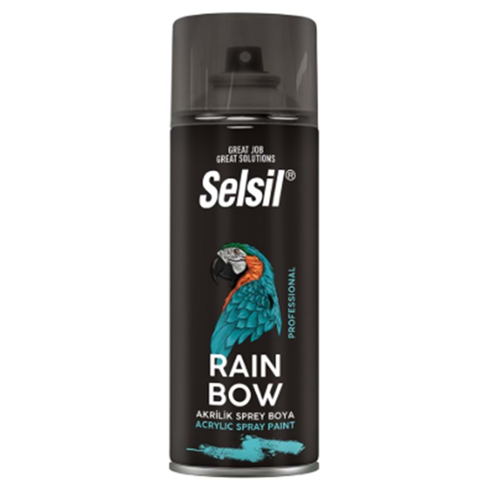 ISIYA DAYANIKLI YANMAZ BOYA SİYAH 400 ML SELSİL