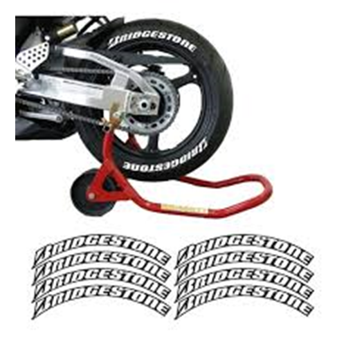BRIDGESTONE 3D LASTİK YAZISI + YAPIŞTIRICI BEYAZ