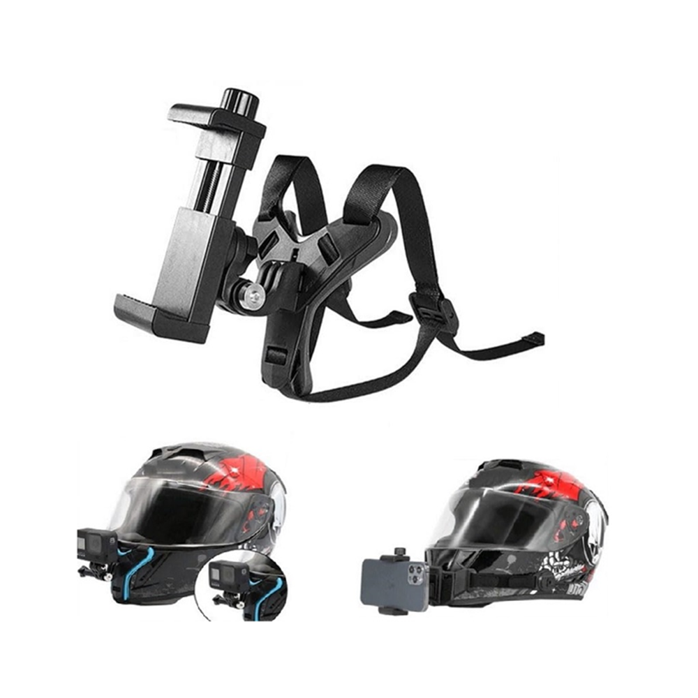 KASK TELEFON TUTUCU ALT ÇENE BAĞLATILI MODEL