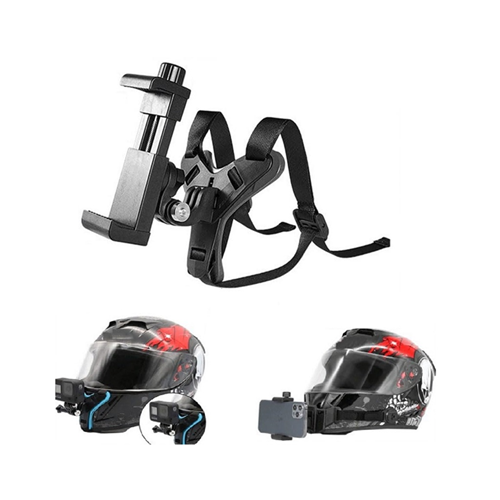 KASK TELEFON TUTUCU ALT ÇENE BAĞLATILI MODEL