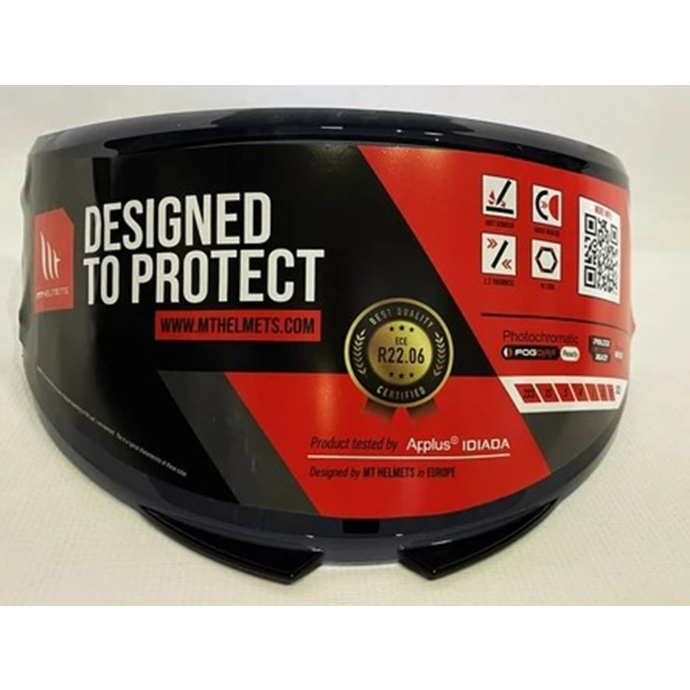 MT V-244 KASK CAMI SİYAH