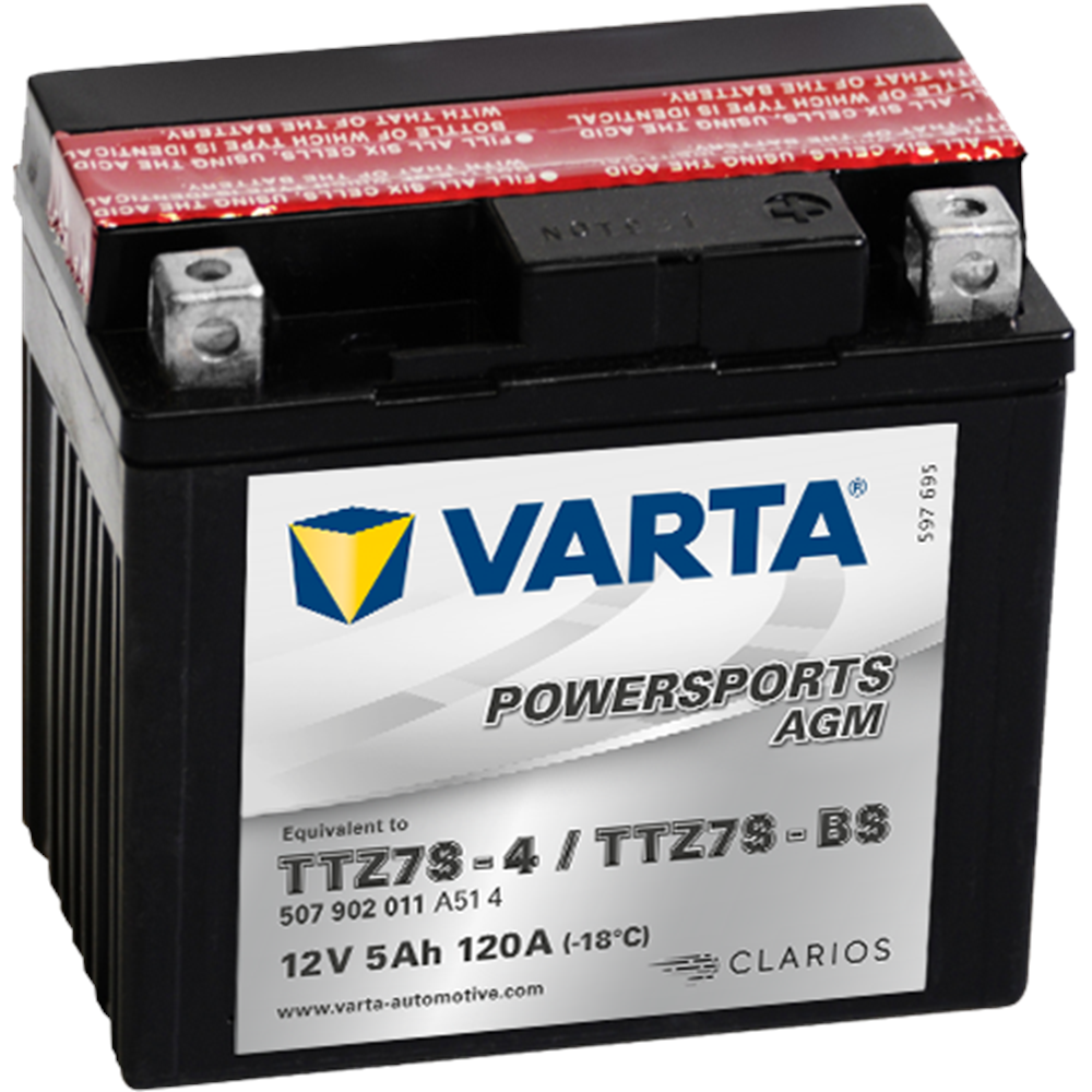 VARTA 12-5 KISA TTZ7S-BS 12V5Ah 120A AKÜ