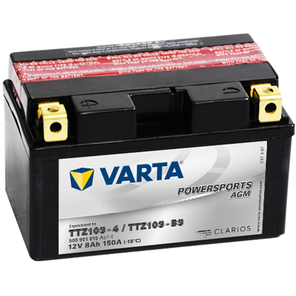 VARTA 12-9 YATIK TTZ10S-BS 12V8Ah 150A AKÜ