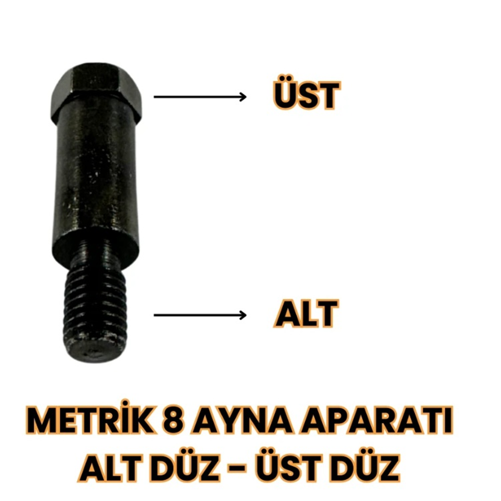 AYNA UZATMASI [ÜST 8 DÜZ ALT 8 DÜZ]