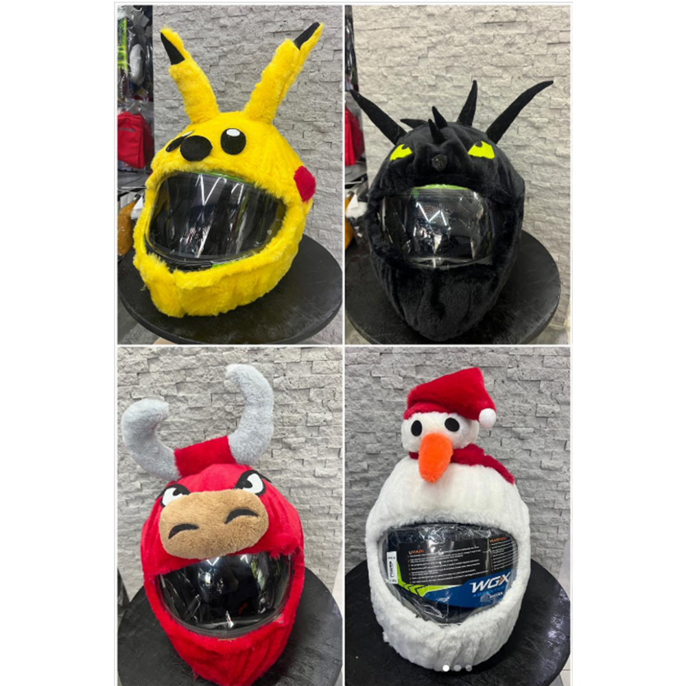 PELUŞ KASK KILIFI