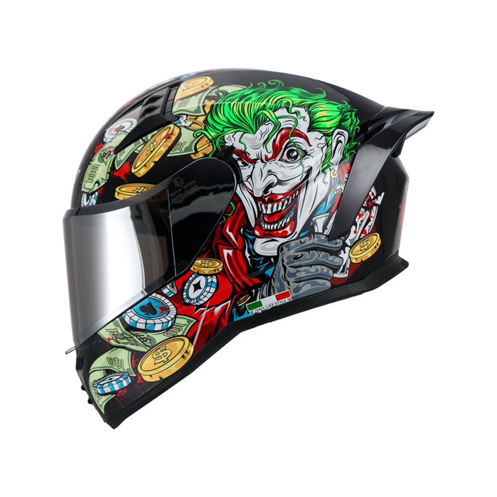 SWAY 869 UGLY KASK GREY GREEN - GRİ - YEŞİL - L