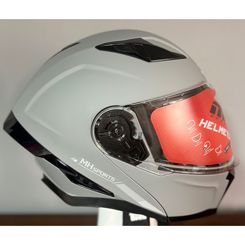 MH ÇENE AÇILIR KASK MAT NARDO GRİ MH-928 - S