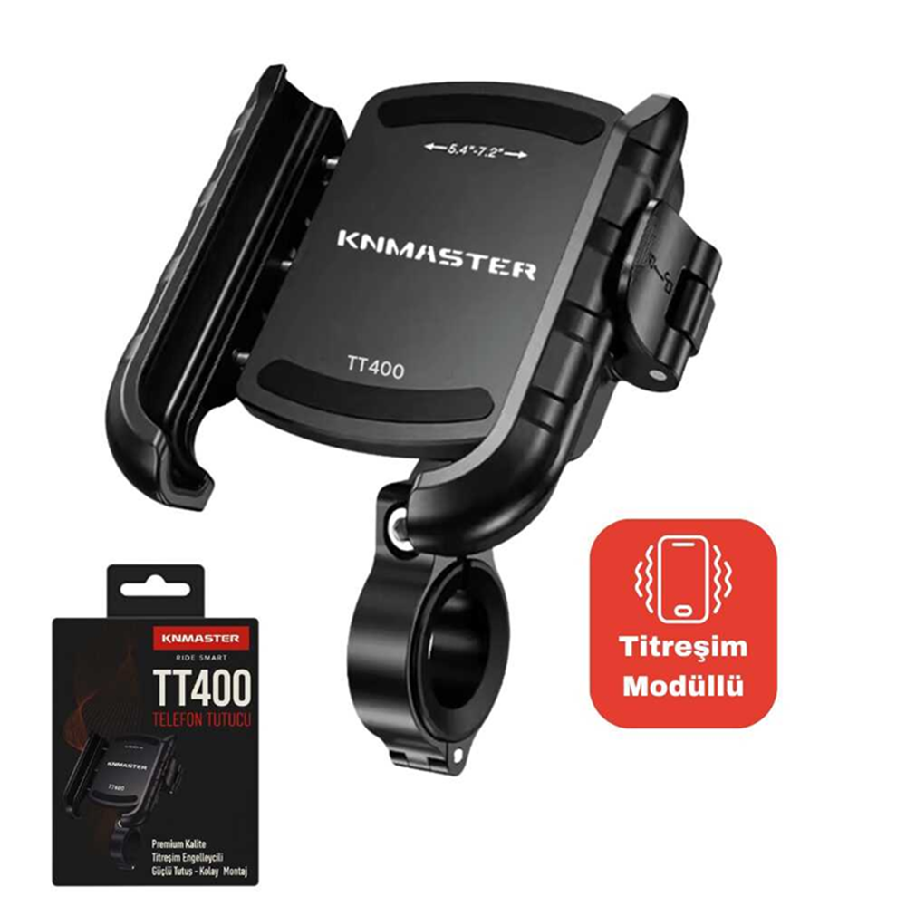 KNMASTER TT-400 TİTREŞİM ÖNLEYİCİ TELEFON TUTUCU