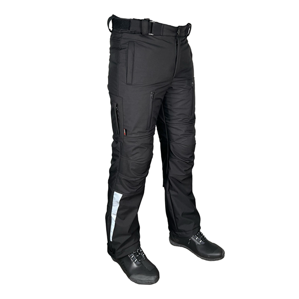 FORTE GT 1093 KORUMALI PANTOLON - MAT SİYAH - M