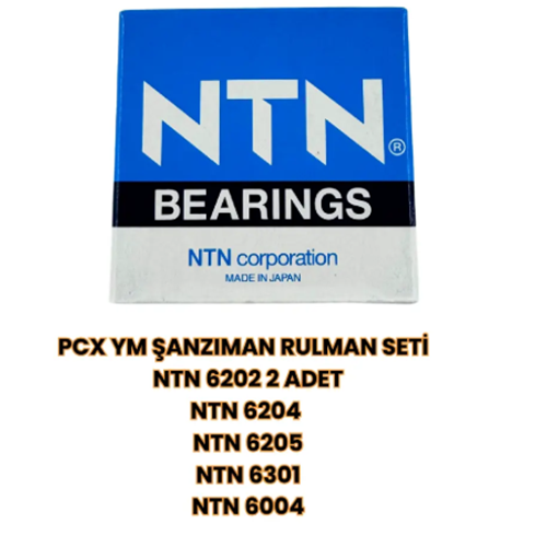 ŞANZUMAN RULMAN SET HONDA PCX Y.M A KALİTE NTN