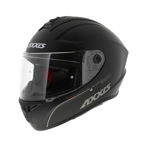 AXXIS DRAKEN S SOLID V.2 MAT SİYAH KASK - L