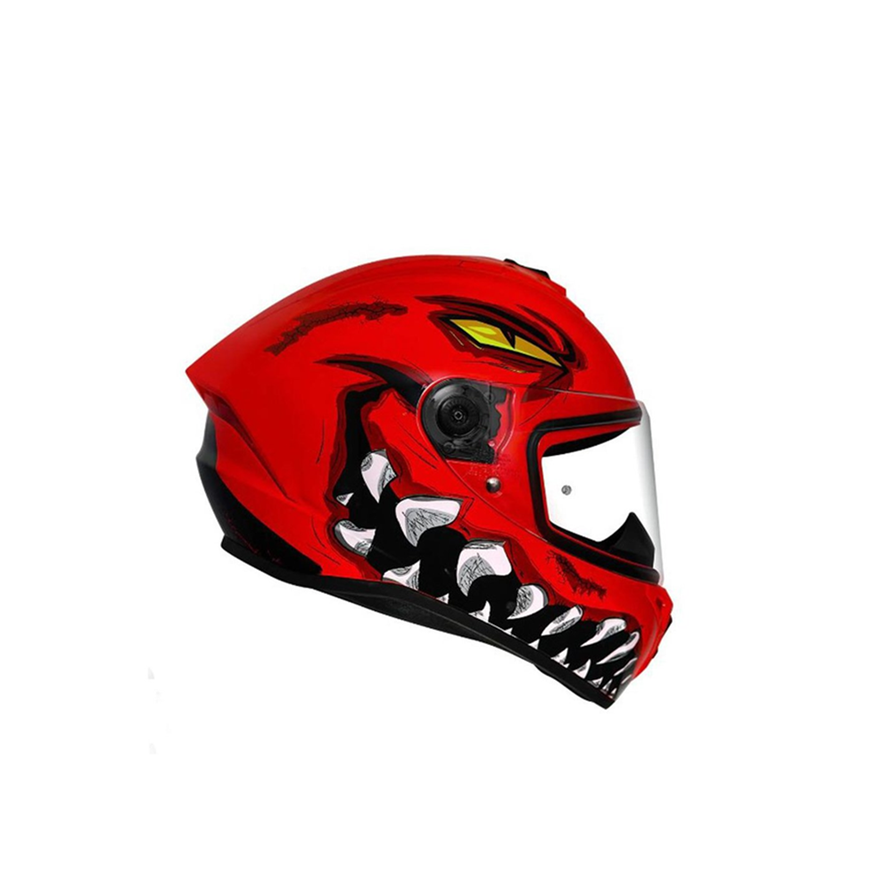 AXXIS DRAKEN S FORZA B4 KASK - MAT KIRMIZI - XXL