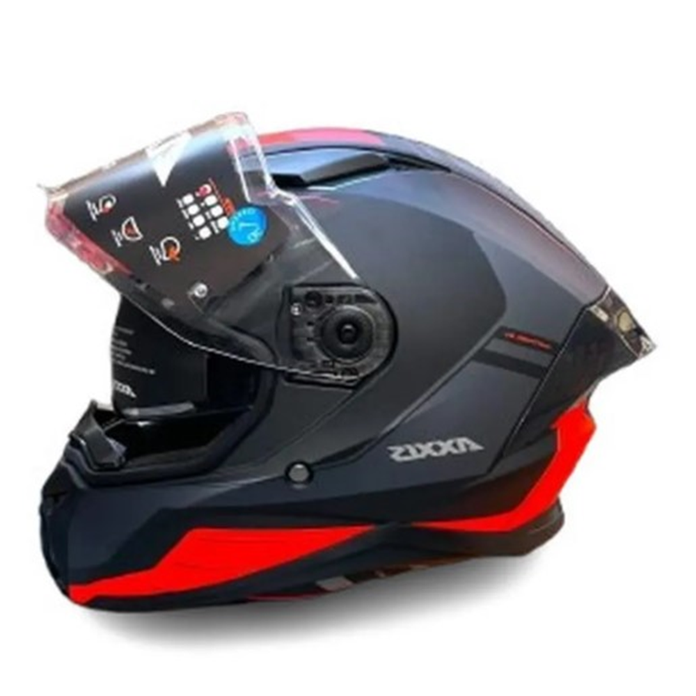 AXXIS PANTHER PRESTIGE B3 MAT FLUO KIRMIZI KASK