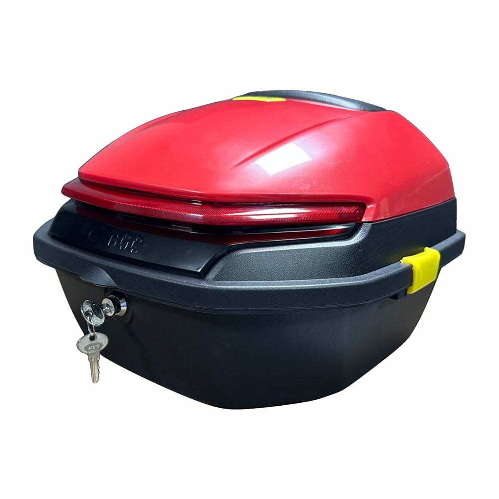 MOTOSİKLET ARKA ÇANTA 33 LT BGC KIRMIZI