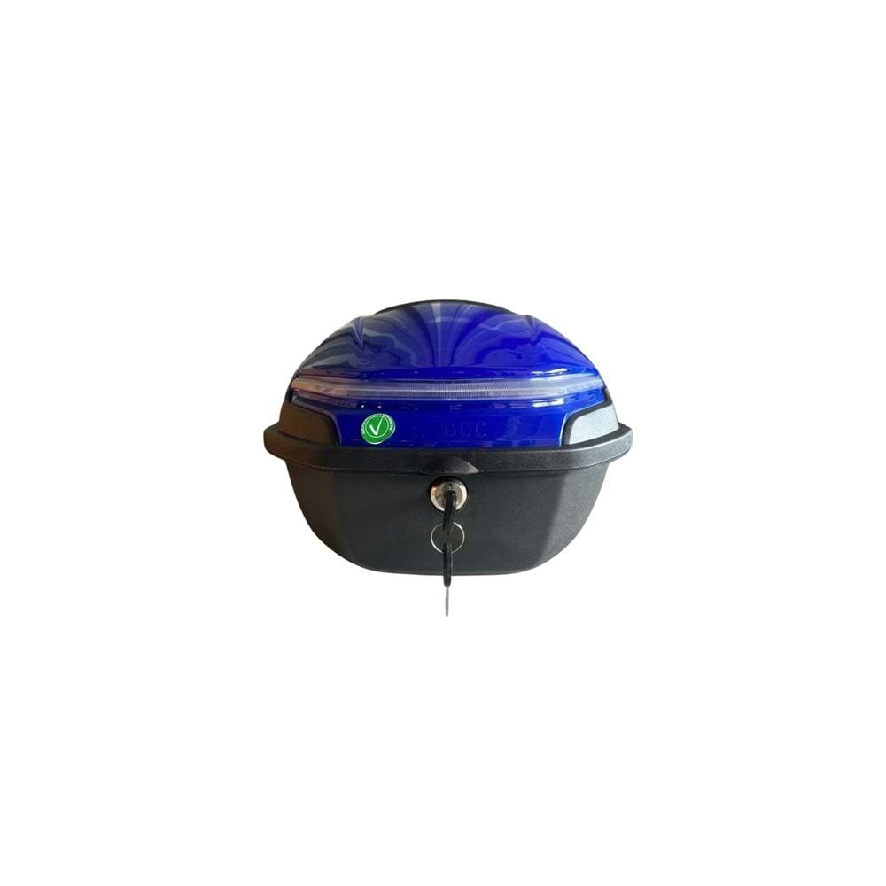 MOTOSİKLET ARKA ÇANTA 33 LT BGC MAVİ